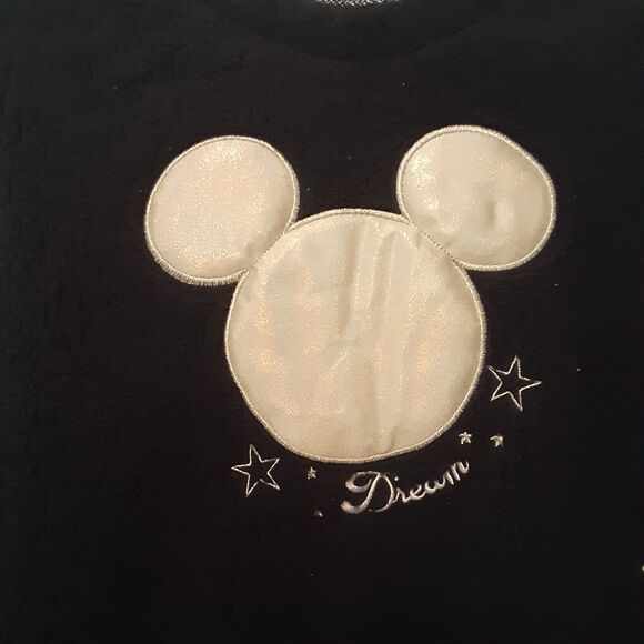 Disney Sleepwear Women’s Faux Sweater Mickey Pullover Crewneck Size Small - Picture 2 of 8